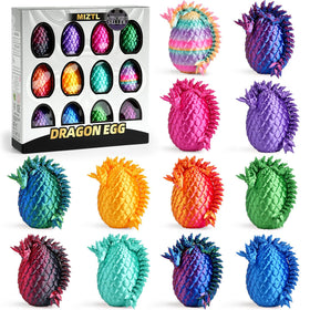 MIZTL 12-pack dragon eggs outer shell for dramatic display and playful unboxing