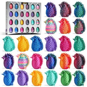 MIZTL dragon eggs 24pack for imaginative play and display