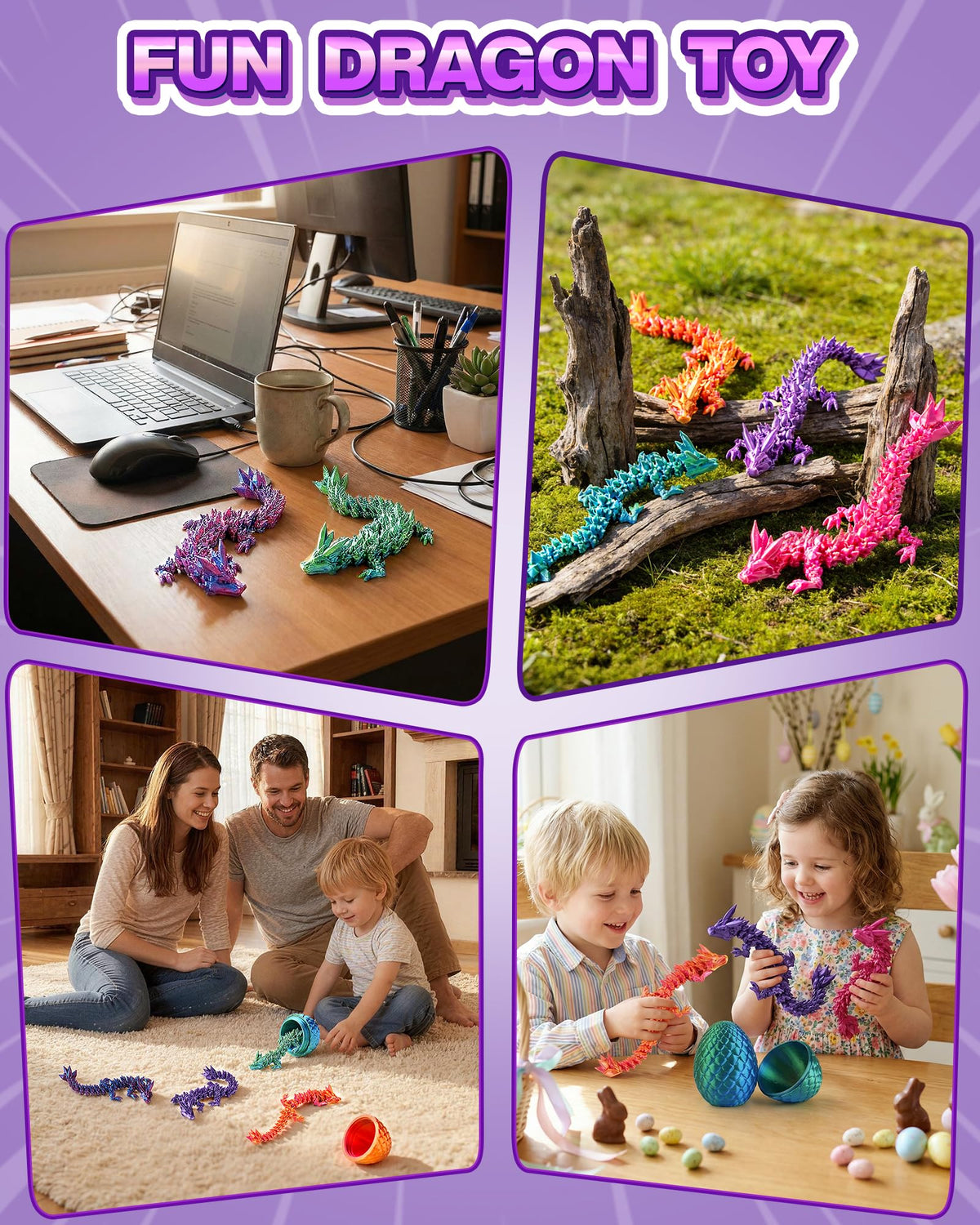 Durable, lightweight 3D printing keeps play safe and easy to handle