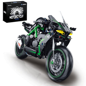 MJDDJA 1:8 motorcycle model front view for shelf display and decorative craftsmanship