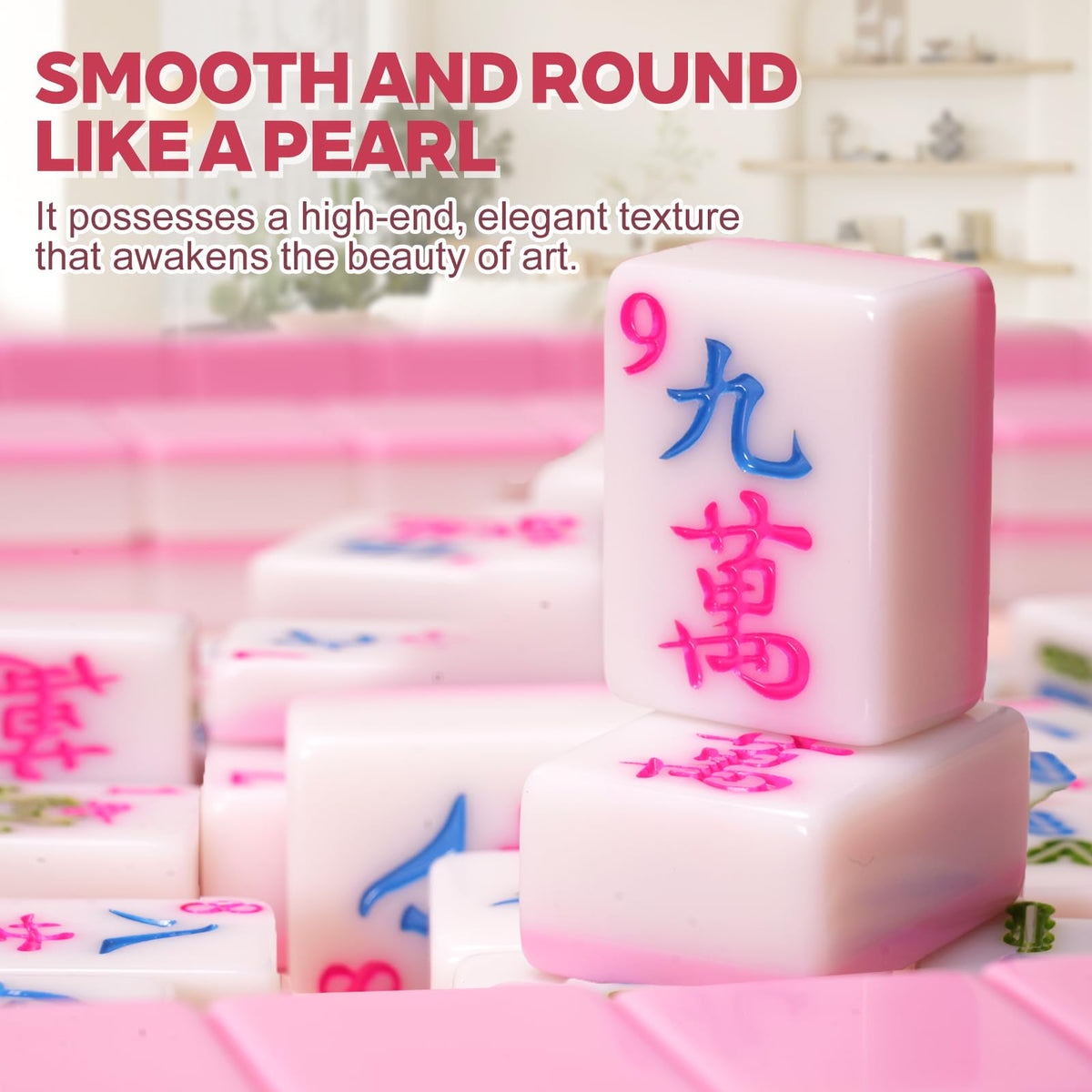MJDYTYT pink set adds stylish flair to traditional game nights