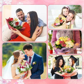 MJOGGOTT gold crown bouquet crowns add royal charm to flower arrangements