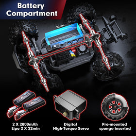 Compact MJX H16MT fits in a backpack for on the go fun.