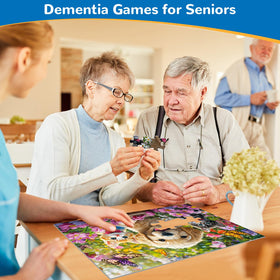 mjyphdm senior activity puzzles suitable for nursing homes and at-home care.