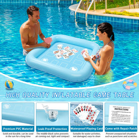 MJZ waterproof playing cards resist splashes, keeping pool games going.