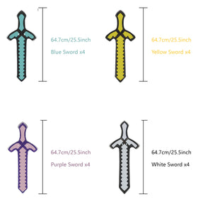 Mkork&fzsx inflatable sword safe design reduces risk during party games