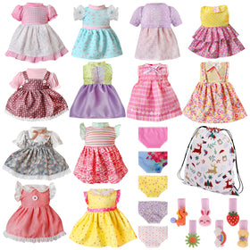 MLcnleS Alive doll dress collection enhances mix and match play for 12–15 inch dolls