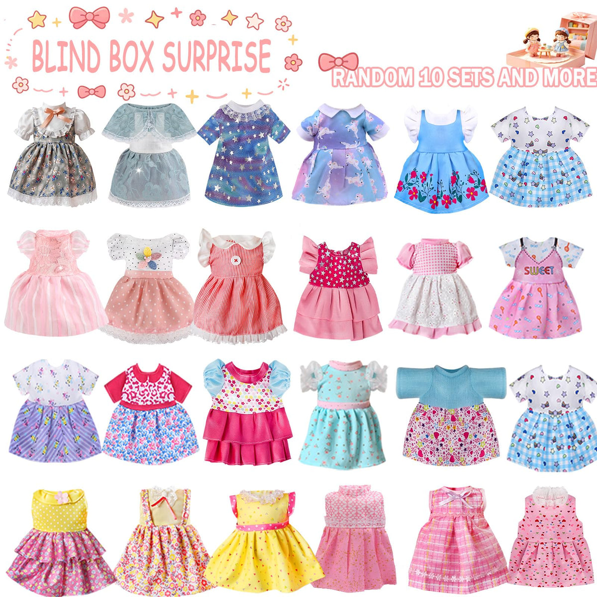 MLcnleS Alive unicorn hair accessories for stylish doll hairstyles