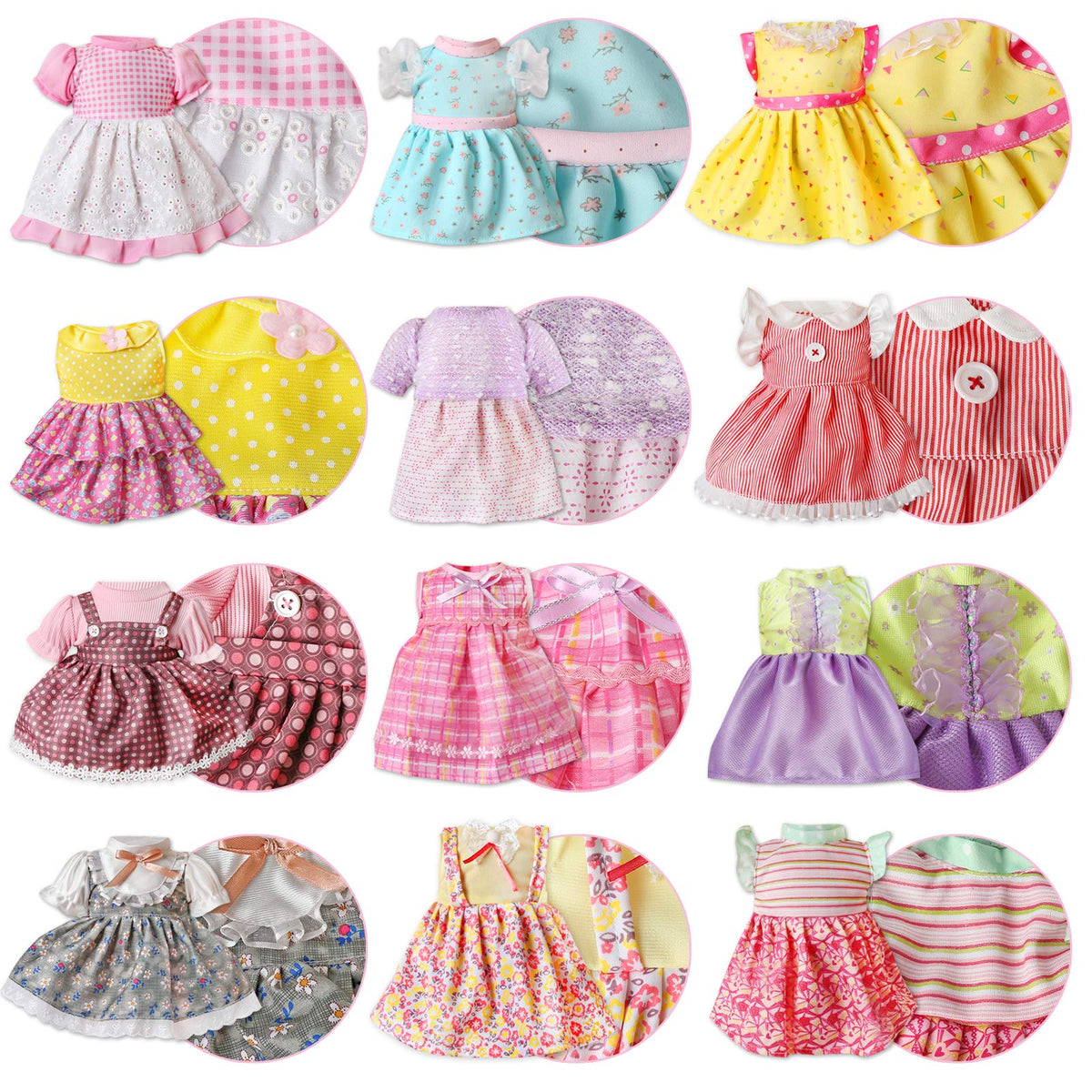 MLcnleS Alive handbag to store doll clothes and accessories neatly