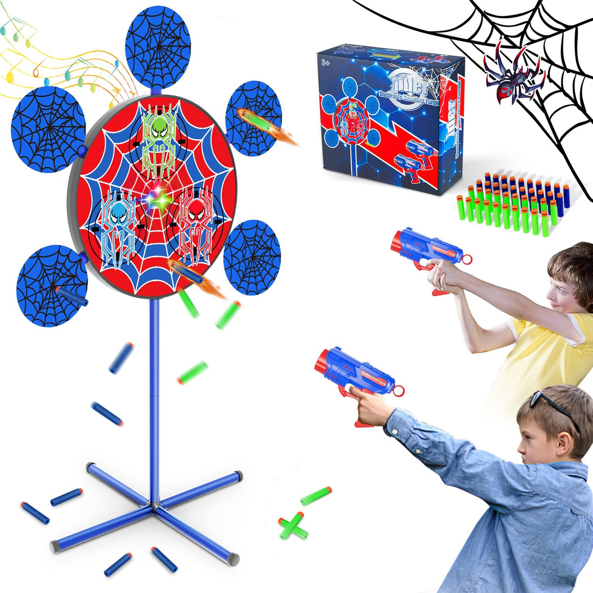 M&LD shooting games toy nerf targets for immersive target practice and family fun