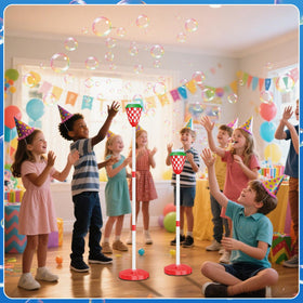 MLDKA rechargeable battery bubble maker for cordless backyard fun.