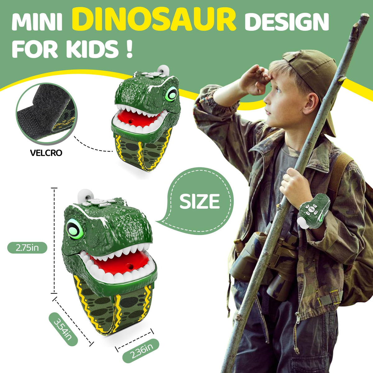 MLDKA long-range walkie talkie up to 1 km keeps kids connected in outdoor exploration.