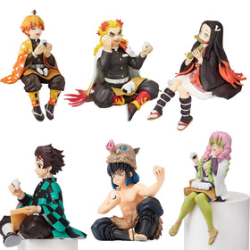 MLDVQJV demon figures set with front view, ideal for display