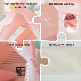MLDXC Princess Castle Tent princess castle design inspires creative pretend play