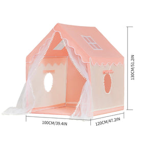 MLDXC Princess Castle Tent star lights create magical ambience during play