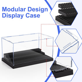 Mlikero 360-degree minifigure display offers full-angle viewing for dynamic presentations