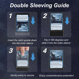 Mlikero 360-degree protection shields cards from scratches and dust.