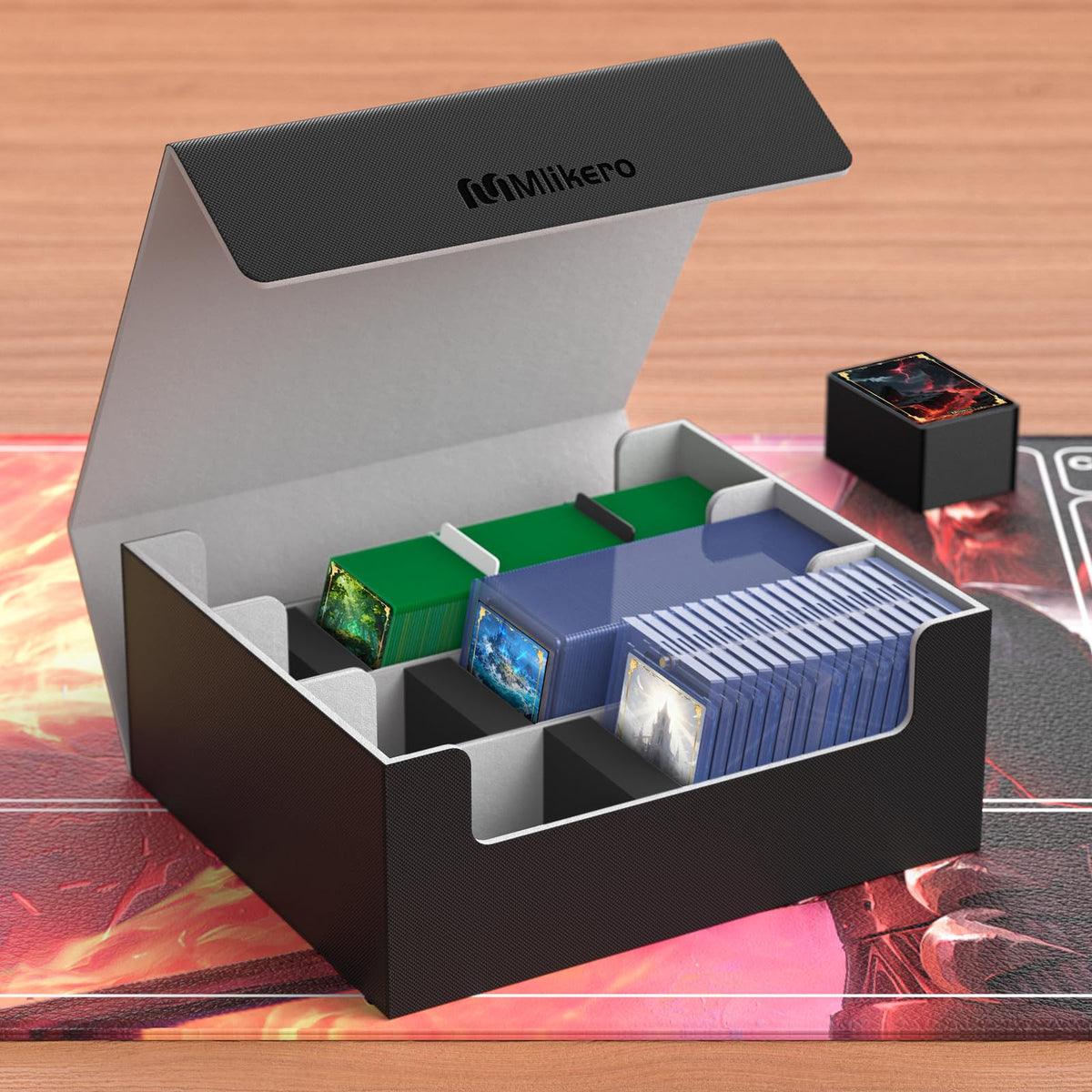 Mlikero deck box makes a thoughtful gift for collectors and players.