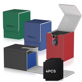 MLikero card deck box with magnetic closure for secure transport.