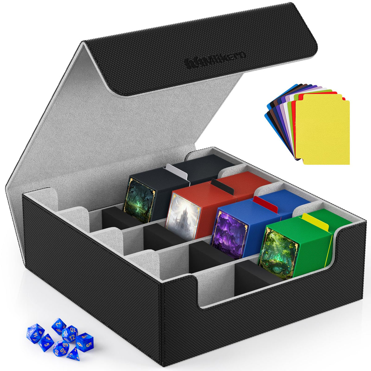 Mlikero Card Deck Box outer shell showing sturdy waterproof protection