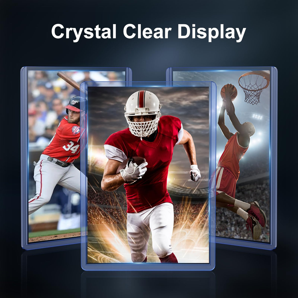 Mlikero clear sleeves 2.6x3.6 inch guard against fading and wear
