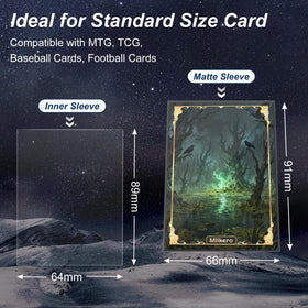 Mlikero archival safe materials keep card clarity and long-term preservation.