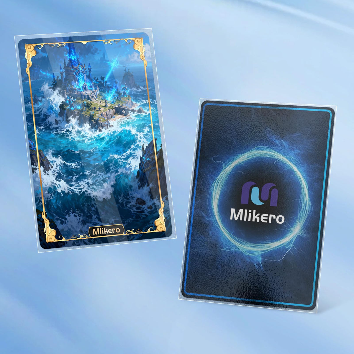 Mlikero easy-to-use packaging for collectors and giveaways.