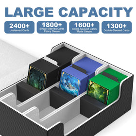 Mlikero foam stoppers inside demonstrate card separation and protection