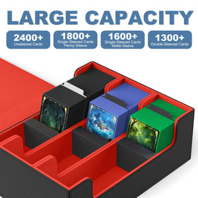 Mlikero large-capacity box stores thousands of cards for easy access
