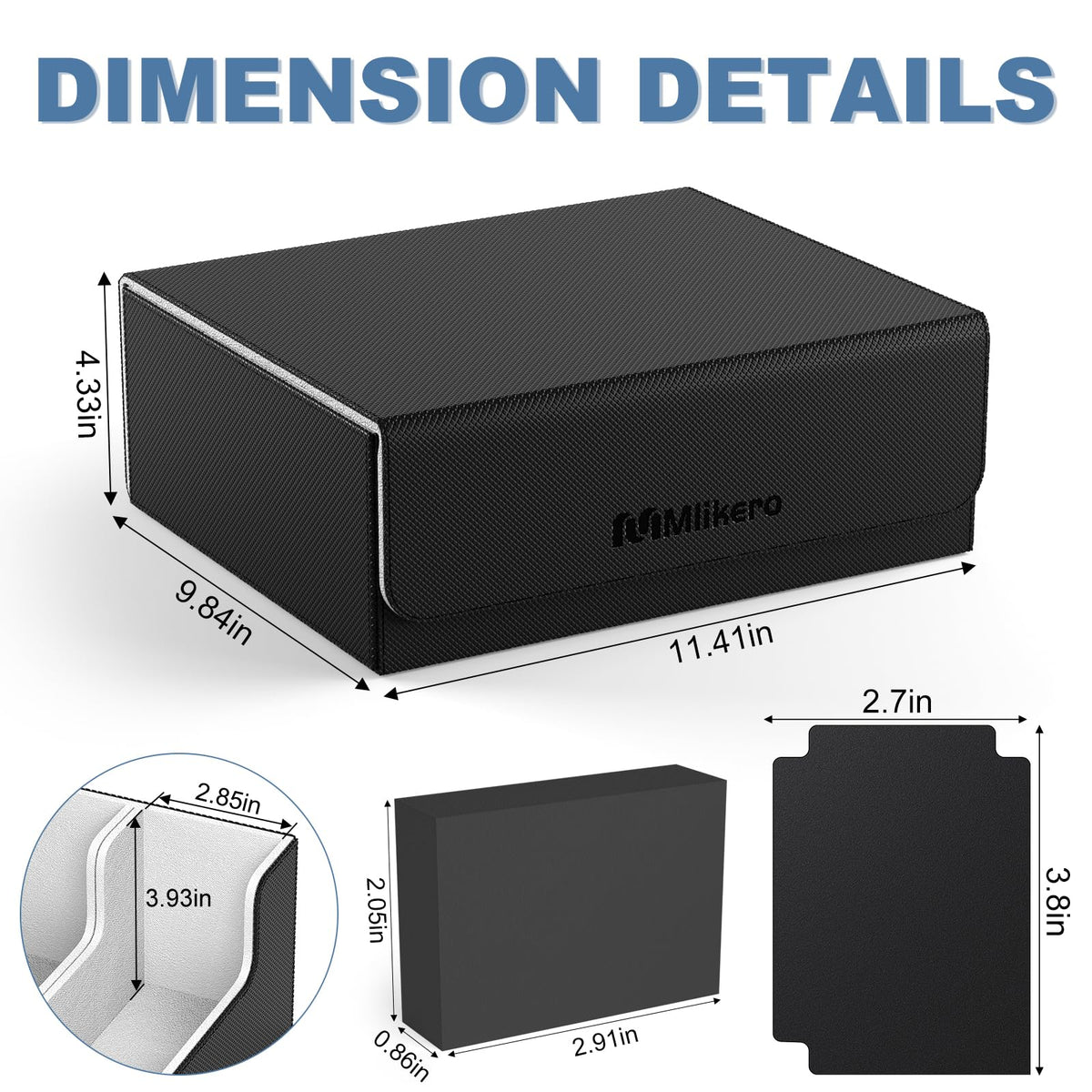 Mlikero magnetic closure keeping contents secure during transport
