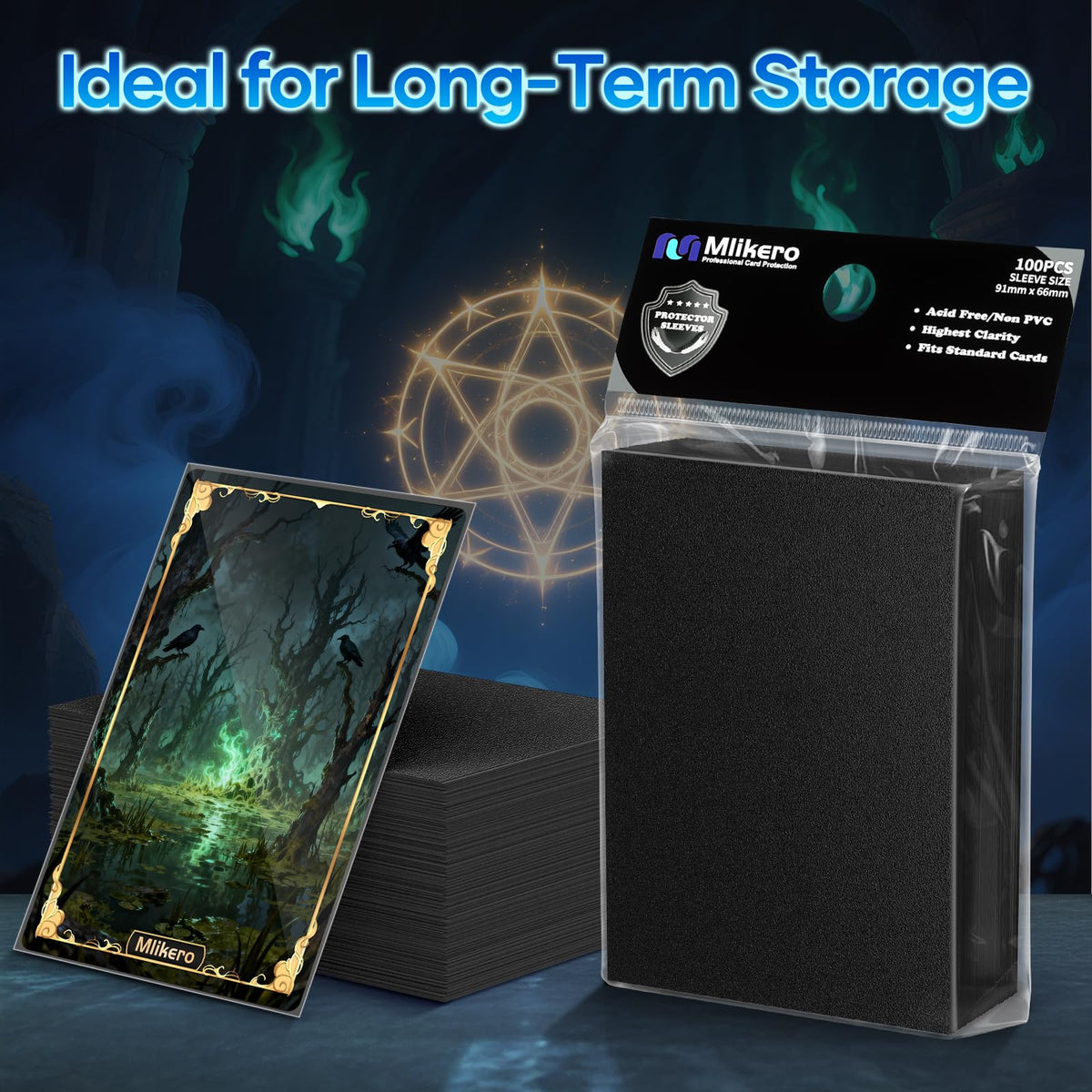 Mlikero ideal for MTG, baseball, and sports cards during sorting