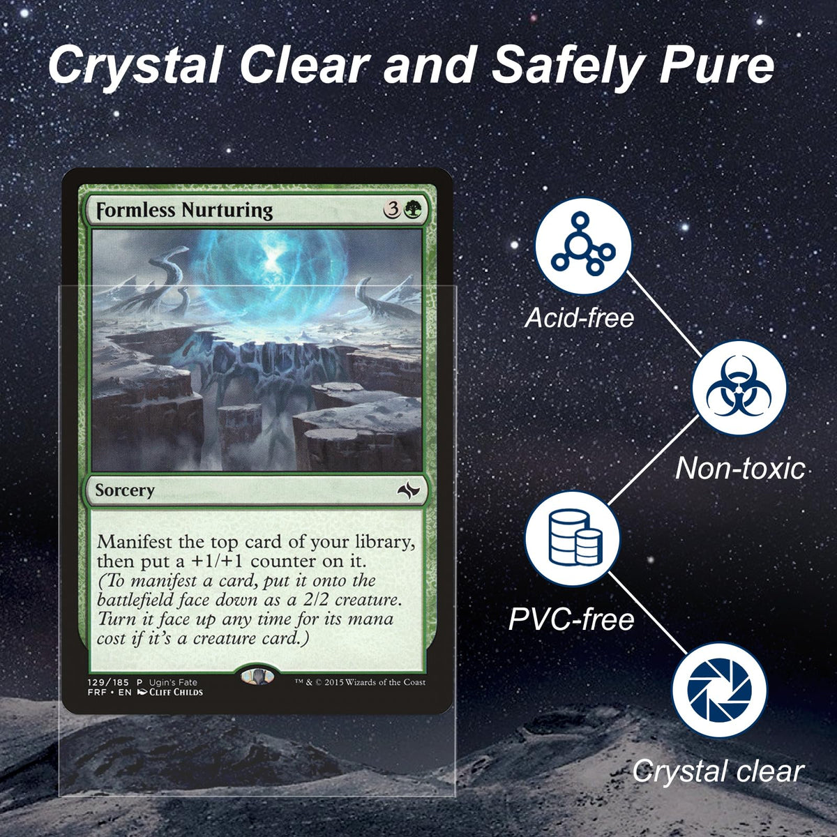 MLIKERO note clarifies not for sports cards usage