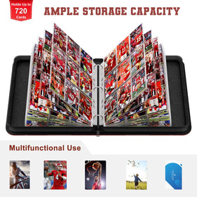 Mlikero waterproof PU leather exterior keeps the binder durable during daily use.