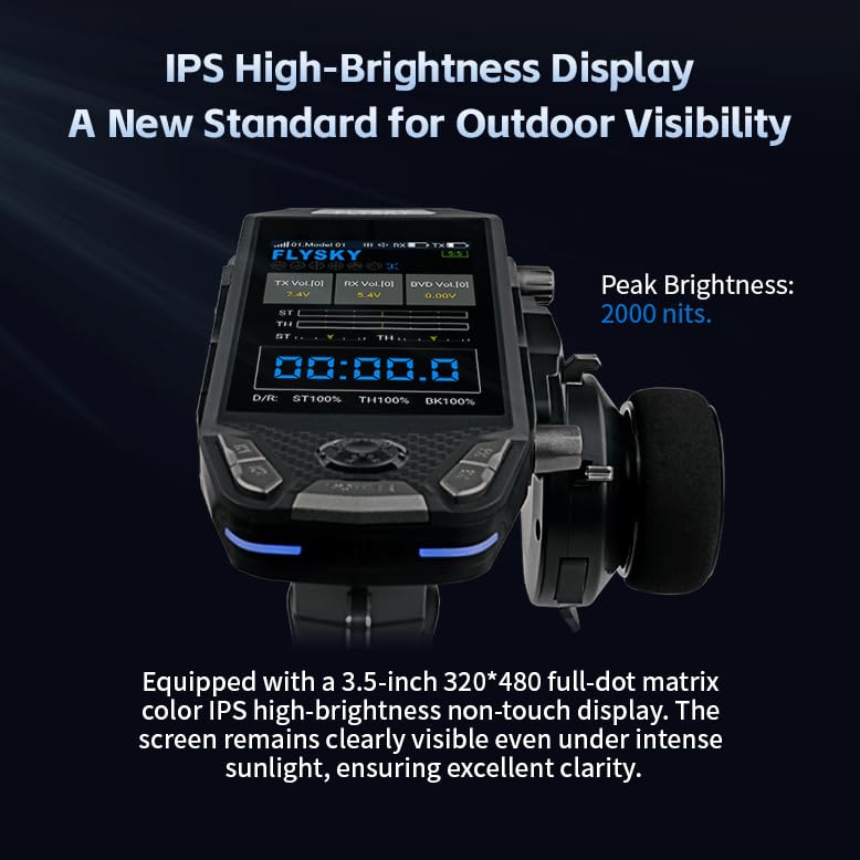 MLRPGO FS-R11P receiver with robust build for RC cars and boats