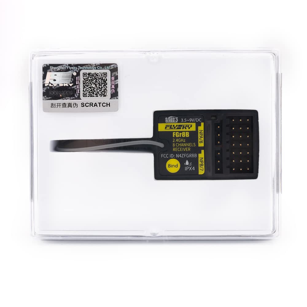 MLRPGO Flysky FGR8B measures 35x23x13mm for tight spaces