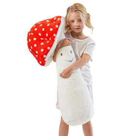 MMguai mushroom plush makes a thoughtful gift with cozy whimsy