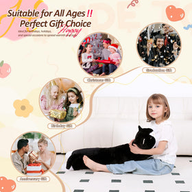 MMguai big cat plush gift idea for kids and cat lovers