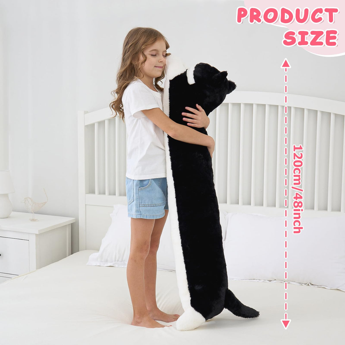 MMguai cuddle-friendly plush provides cozy support for naps and lounging.