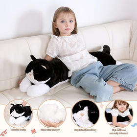 MMguai multi-purpose cat pillow doubles as decor and support
