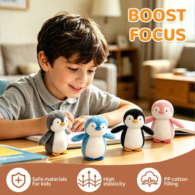 MMguai penguin toy suitable for car travel and on-the-go fun