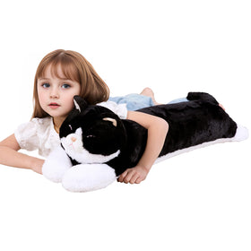MMguai ultra soft fluffy cat plush texture for cozy hugs