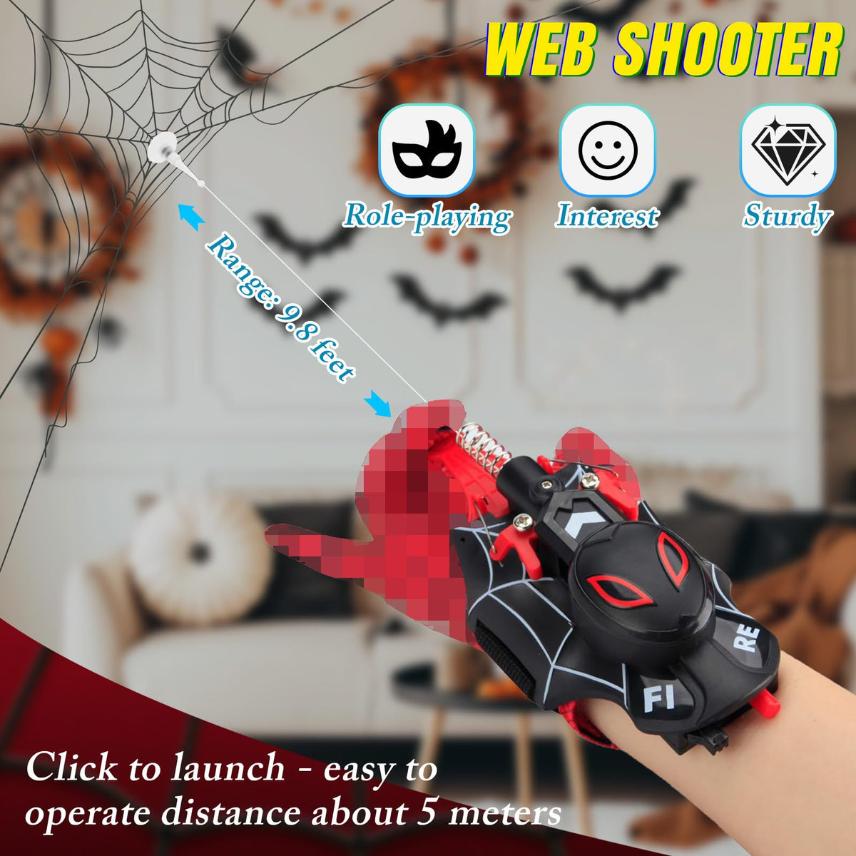 MMXHN Spider Web Shooters offer diverse play modes for family fun