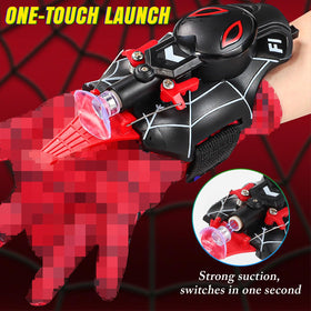 MMXHN Spider Web Shooters reel-in action demonstrates quick web retraction