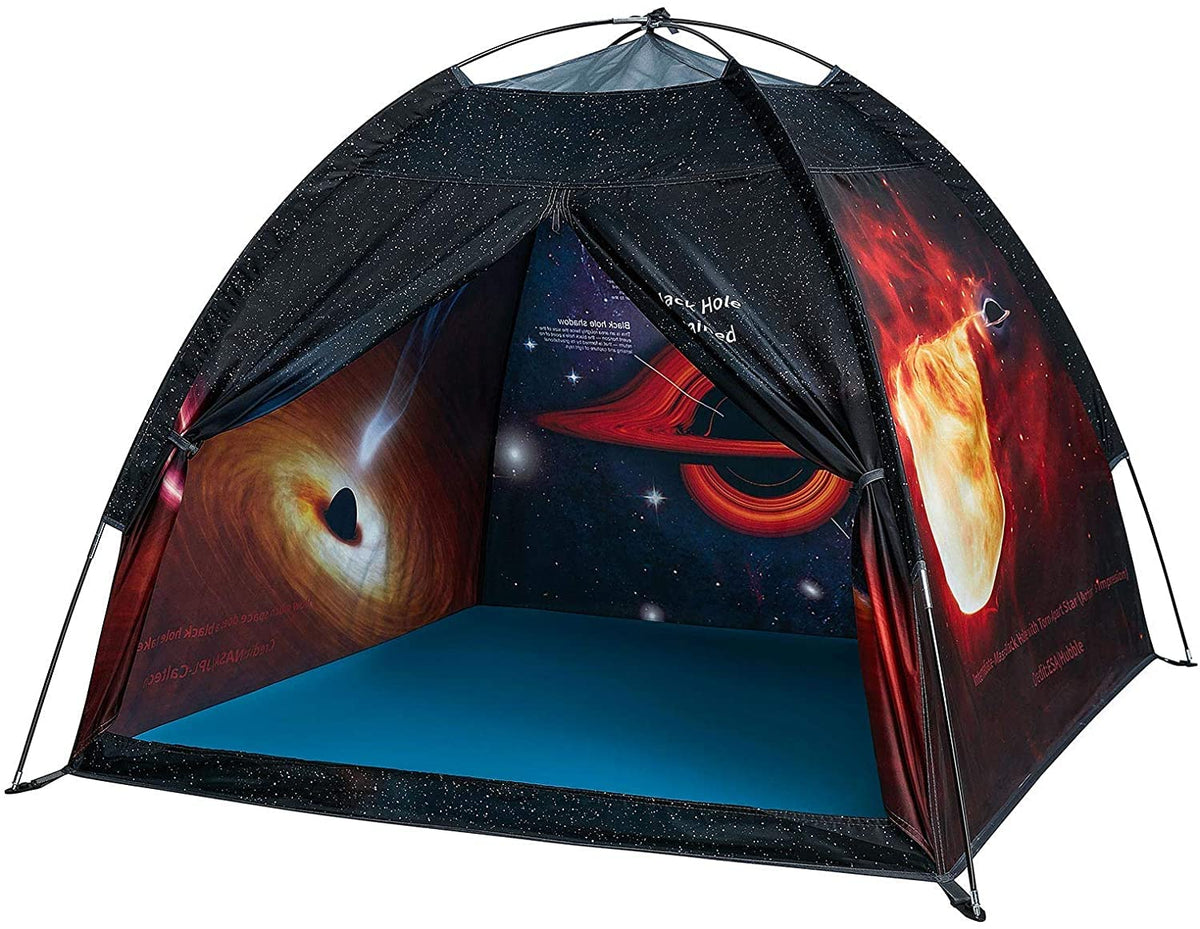 Mnagant Black Hole Play Tents with space-world dome and glowing stars for imaginative play