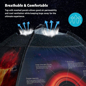 Mnagant breathable double-stitch polyester keeps playtime comfortable