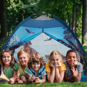 Mnagant dinosaur tent breathable panel ensures airflow