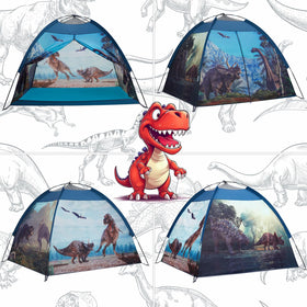 Mnagant dinosaur tent interior play area roomy for multiple kids