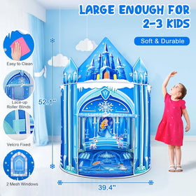 Mnagant Princess Play Tent foldable design for travel and storage