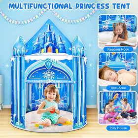 Mnagant Princess Play Tent interior spacious play area for kids