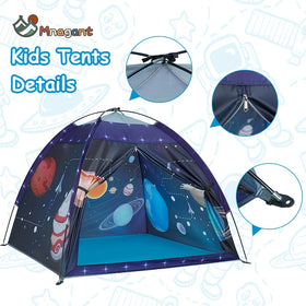 Mnagant Space World Play Tent outdoor indoor use showcases versatile setup options